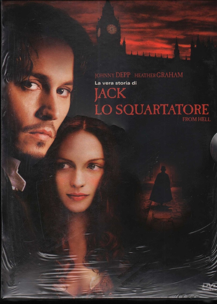 La Vera Storia Di Jack Lo Squartatore - From Hell DVD A. & A. Hughes / Sigillato 8010312038129