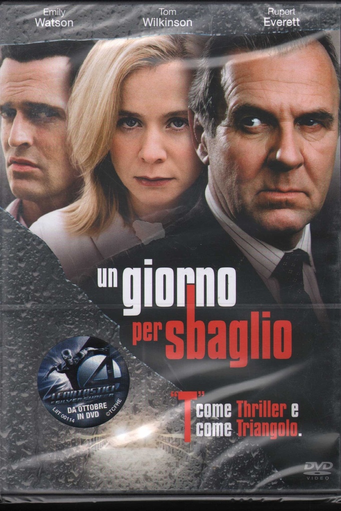 Un Giorno Per Sbaglio DVD Julian Fellowes / Sigillato 8010312064197