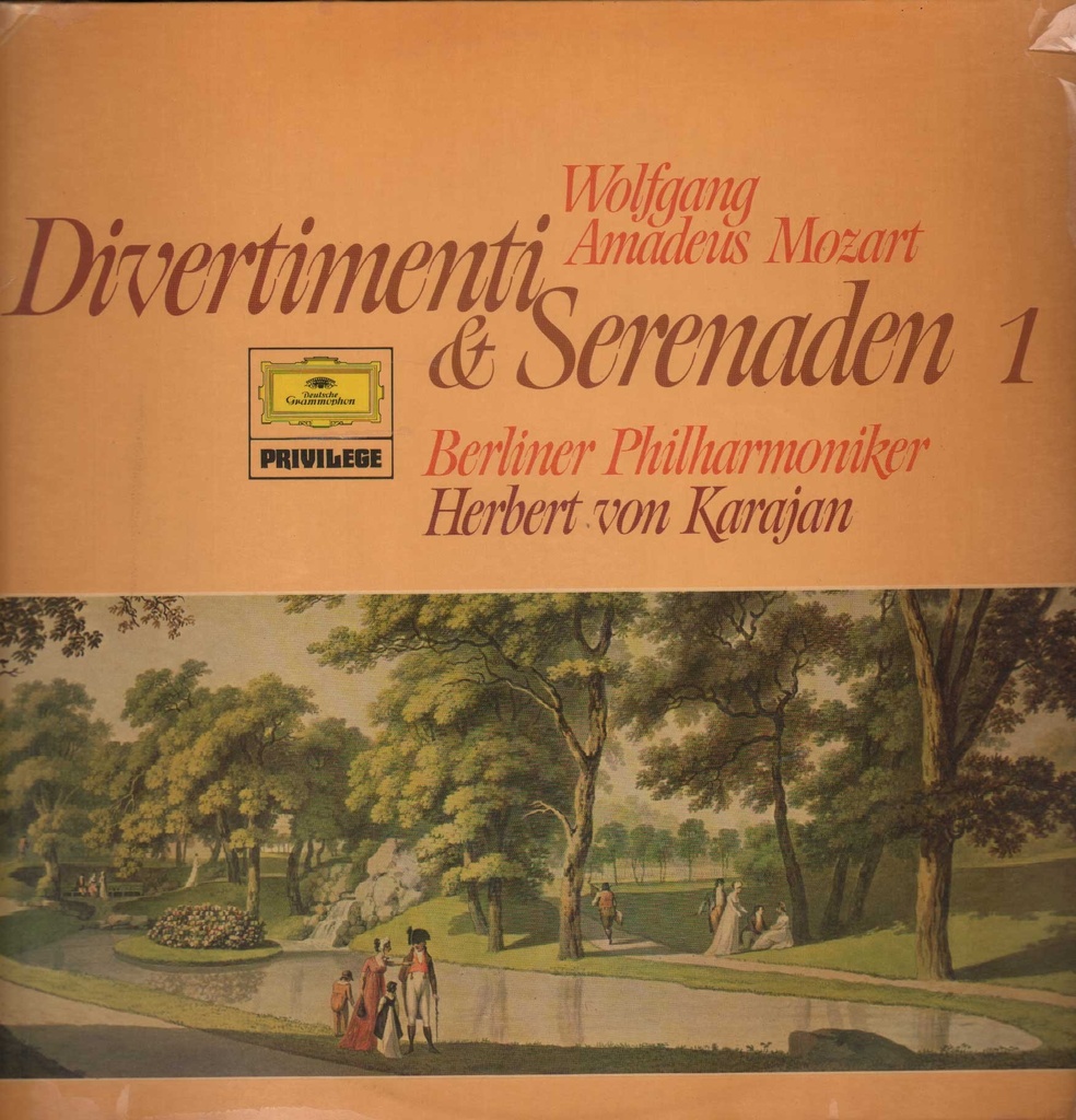 Divertimenti & Serenaden 1 Doppio Lp 33 Giri Mozart, Karajan