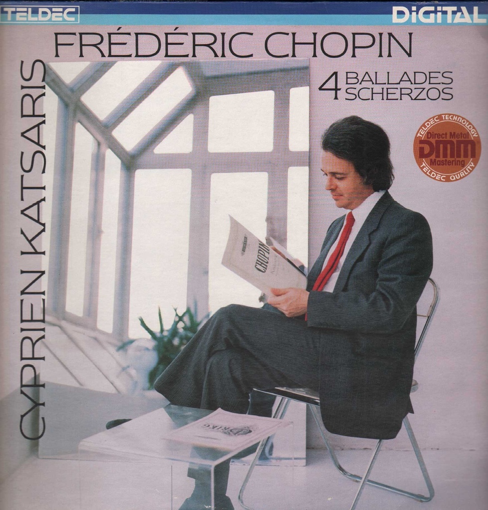 4 Ballades / 4 Scherzos Lp 33 Giri Chopin, Katsaris