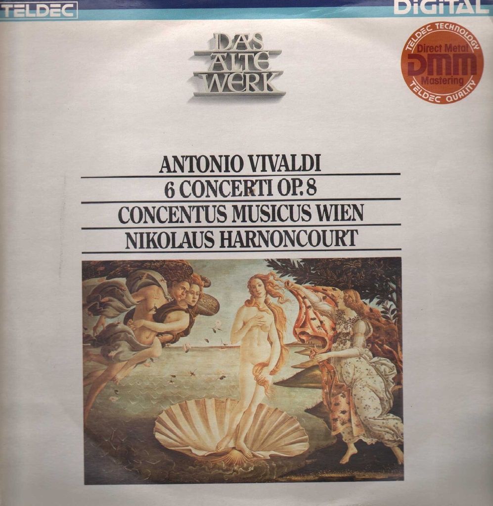 6 Concerti Op. 8 Lp 33 Giri Vivaldi, Harnoncourt