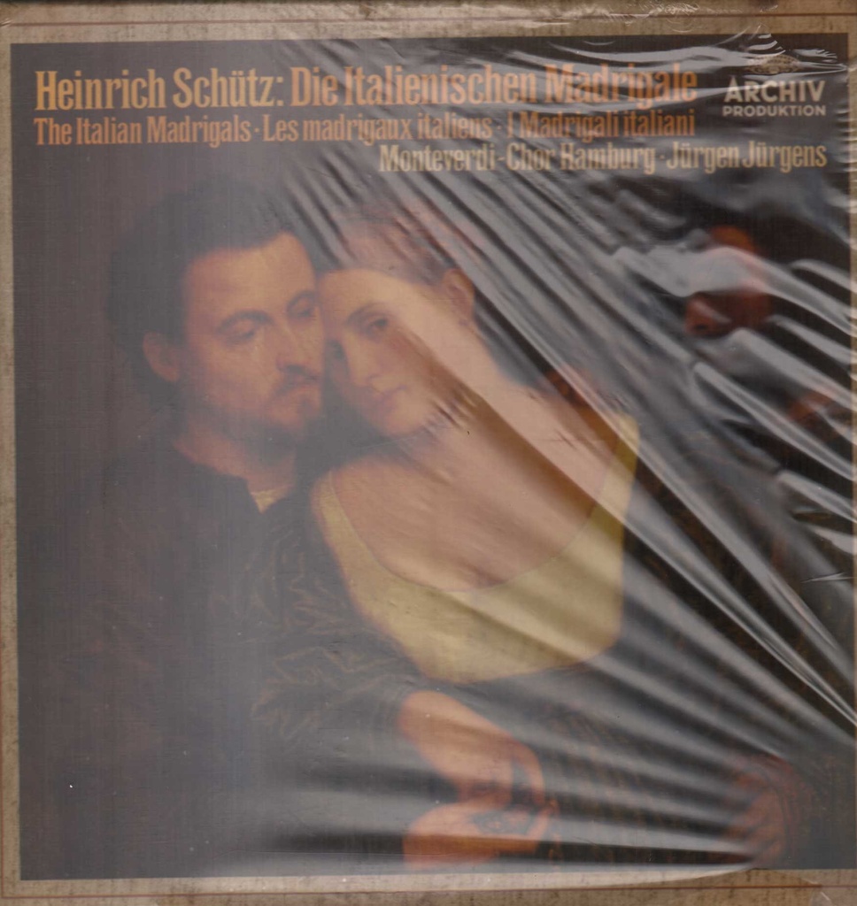 I Madrigali Italiani Doppio Lp 33 Giri Schutz, Monteverdi, Hamburg, Jurgens