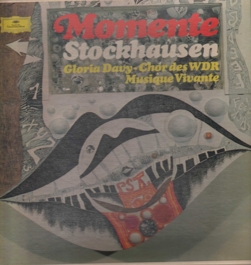 Momente Box 3 Lp Stockhausen, Davy, Musique Vivante