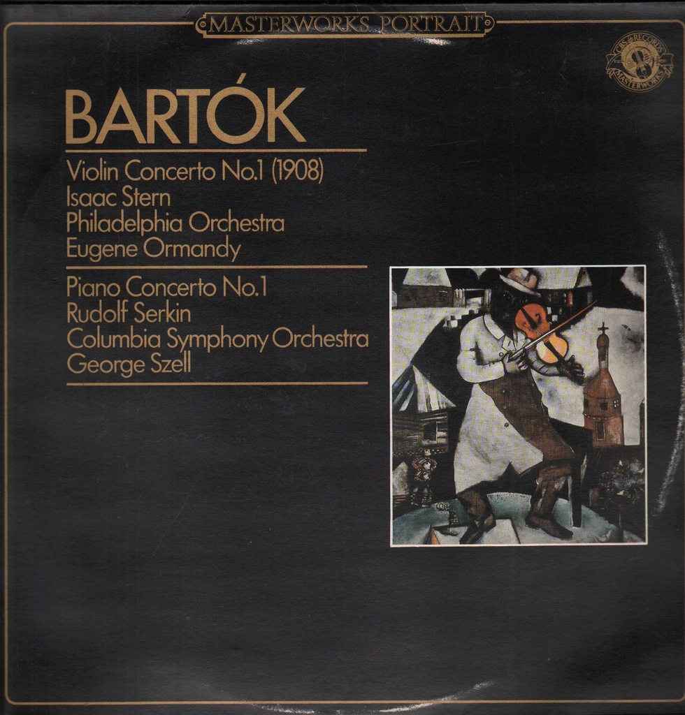 Violin Concerto No. 1 (1908) / Piano Concerto No. 1 Lp 33 Giri Béla Bartók