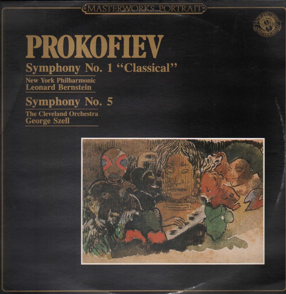 Symphony No. 1 "Classical" / Symphony No. 5 Lp 33 Giri Prokofiev, Bernstein