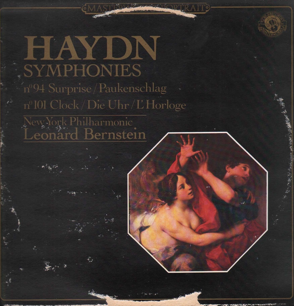Symphonies No. 94 Surprise ,L'Horloge Lp 33 Giri Haydn, Bernstein