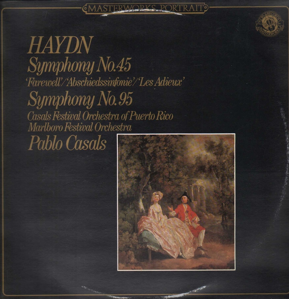 Symphony No. 45 / Symphony No. 95 Lp 33 Giri Haydn, Casals