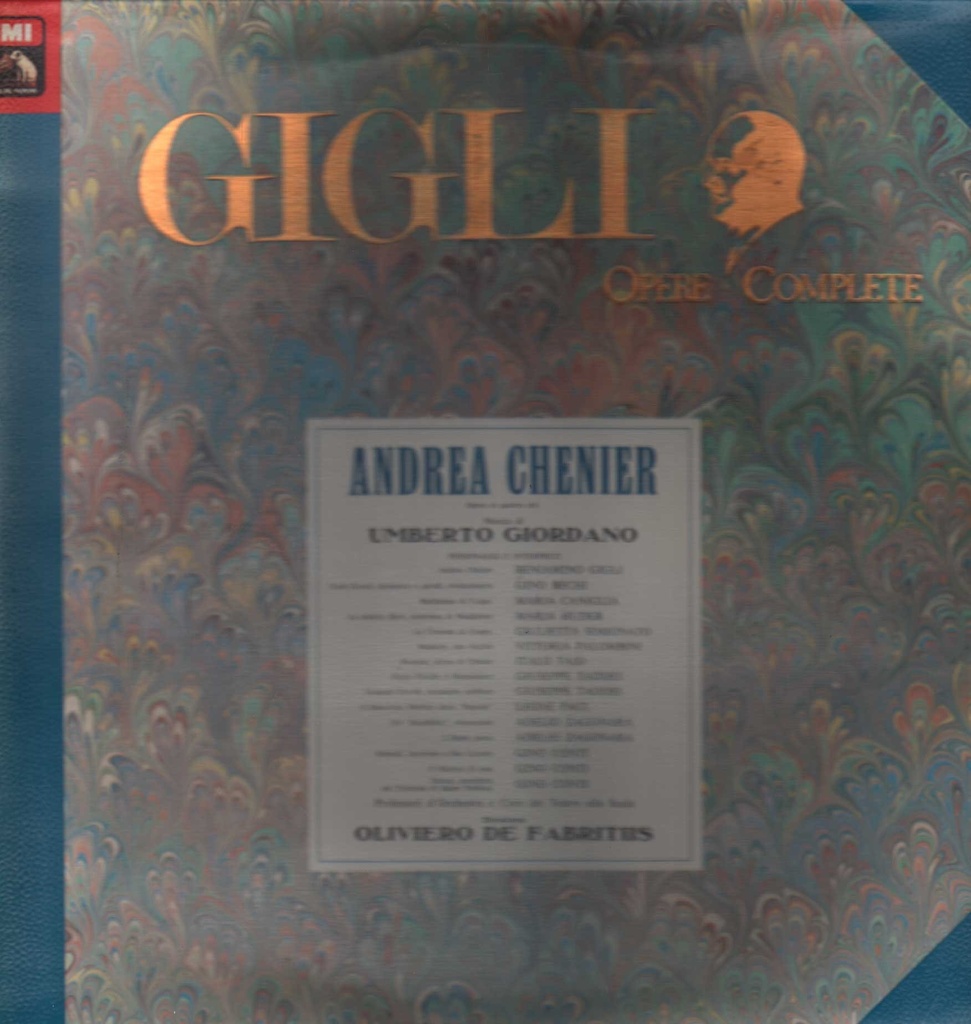 Andrea Chenier Doppio Lp 33 Giri Various