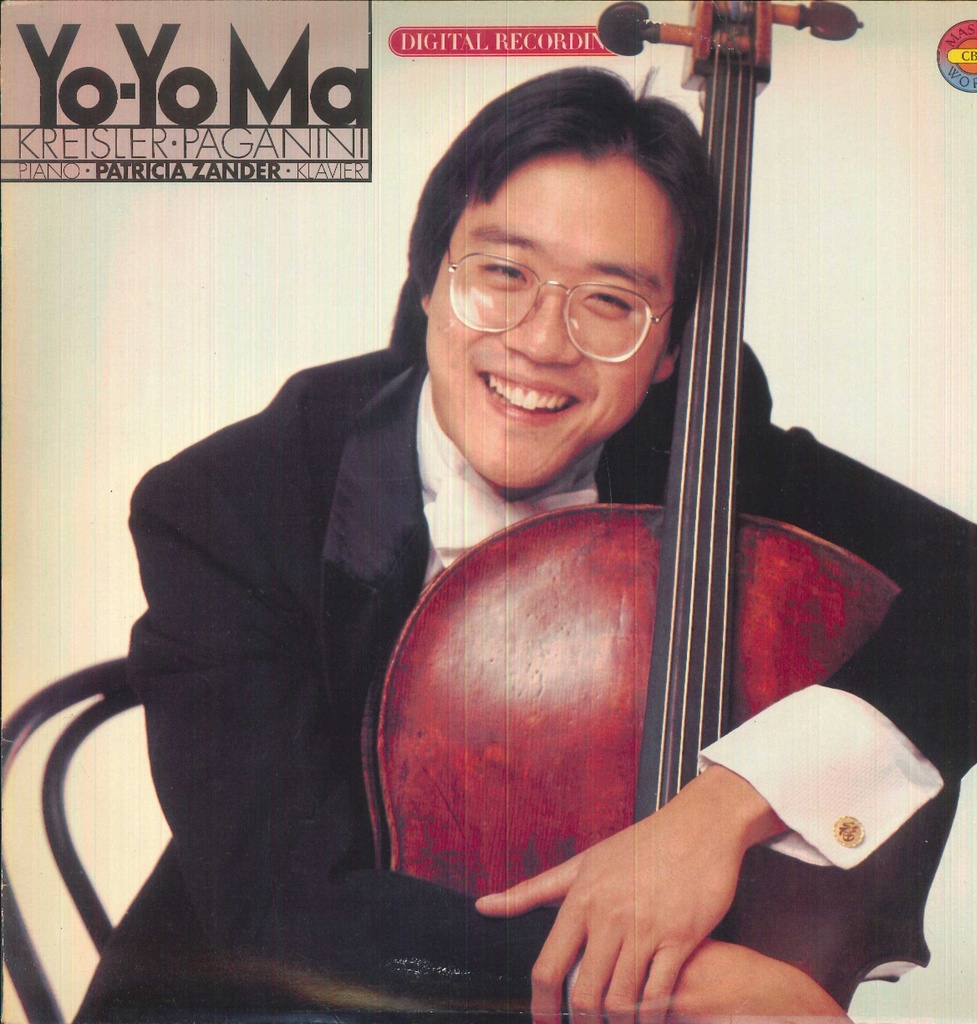 Portrait Of Yo-Yo Ma Lp 33 Giri Ma, Kreisler, Paganini