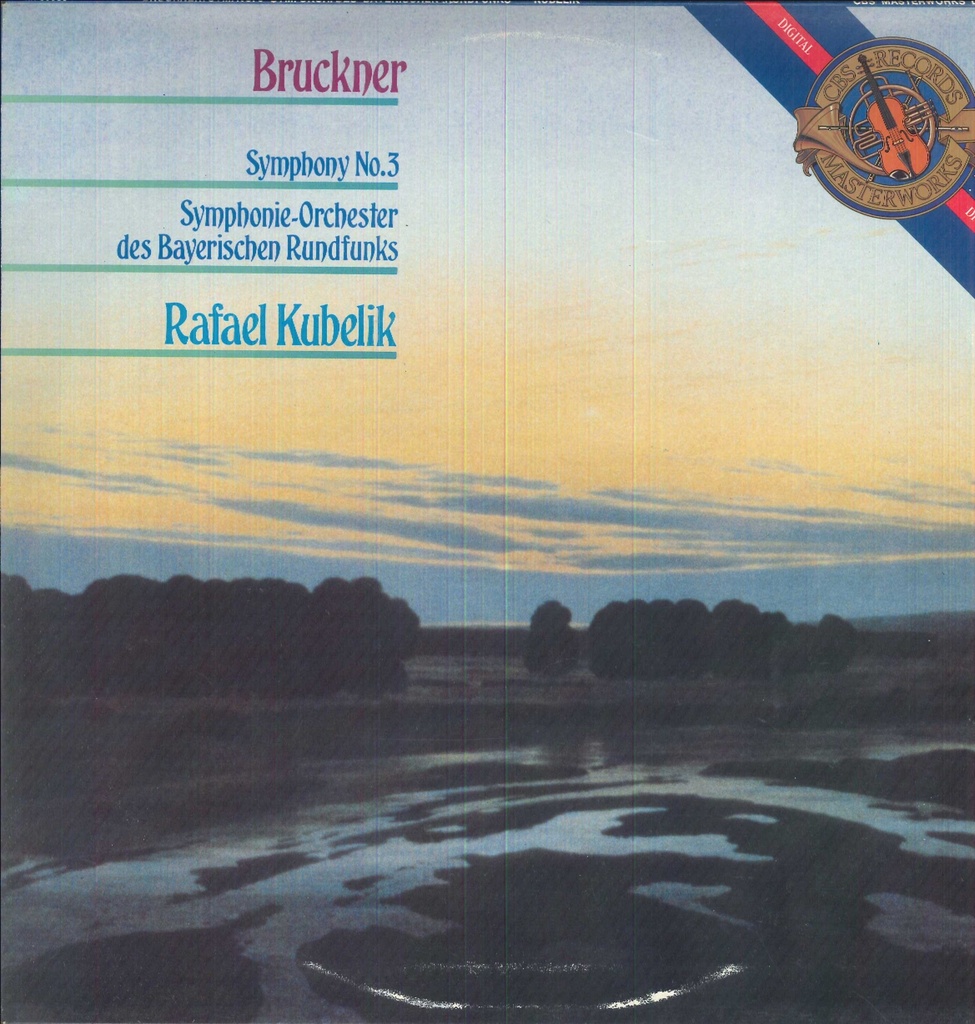 Symphony No. 3 Lp 33 Giri Bruckner, Kubelik