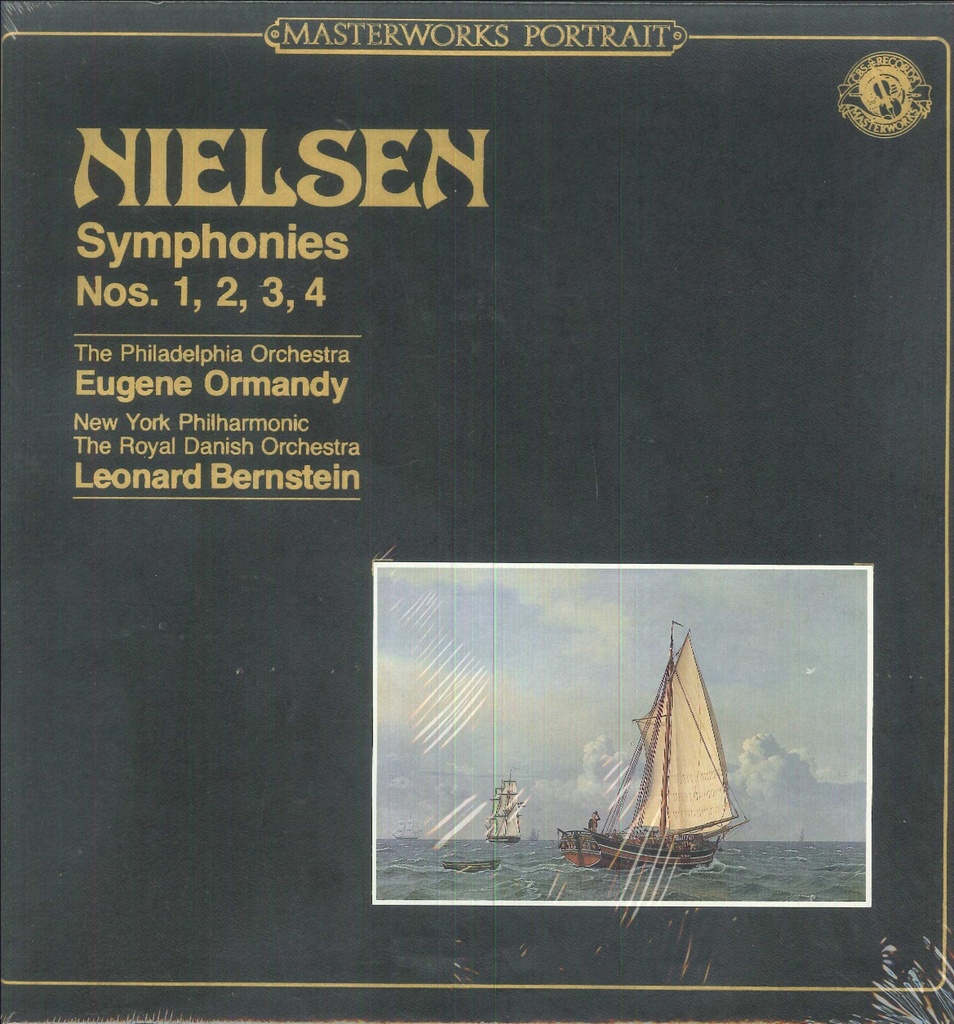 Symphonies Nos. 1, 2, 3, 4 Box 3 Lp Carl Nielsen
