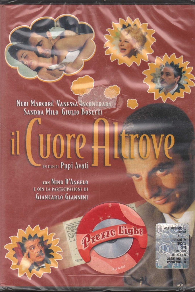 Il Cuore Altrove DVD Pupi Avati / Sigillato 8010312046766