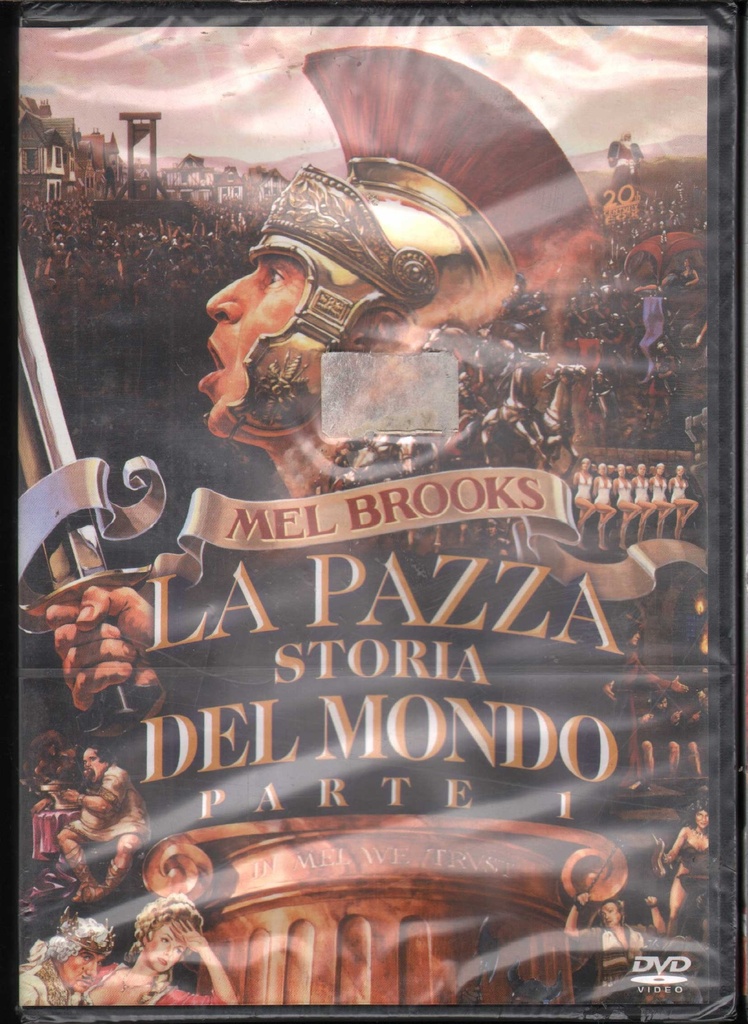 La Pazza Storia Del Mondo Parte 1 DVD Mel Brooks / Sigillato 8010312061844