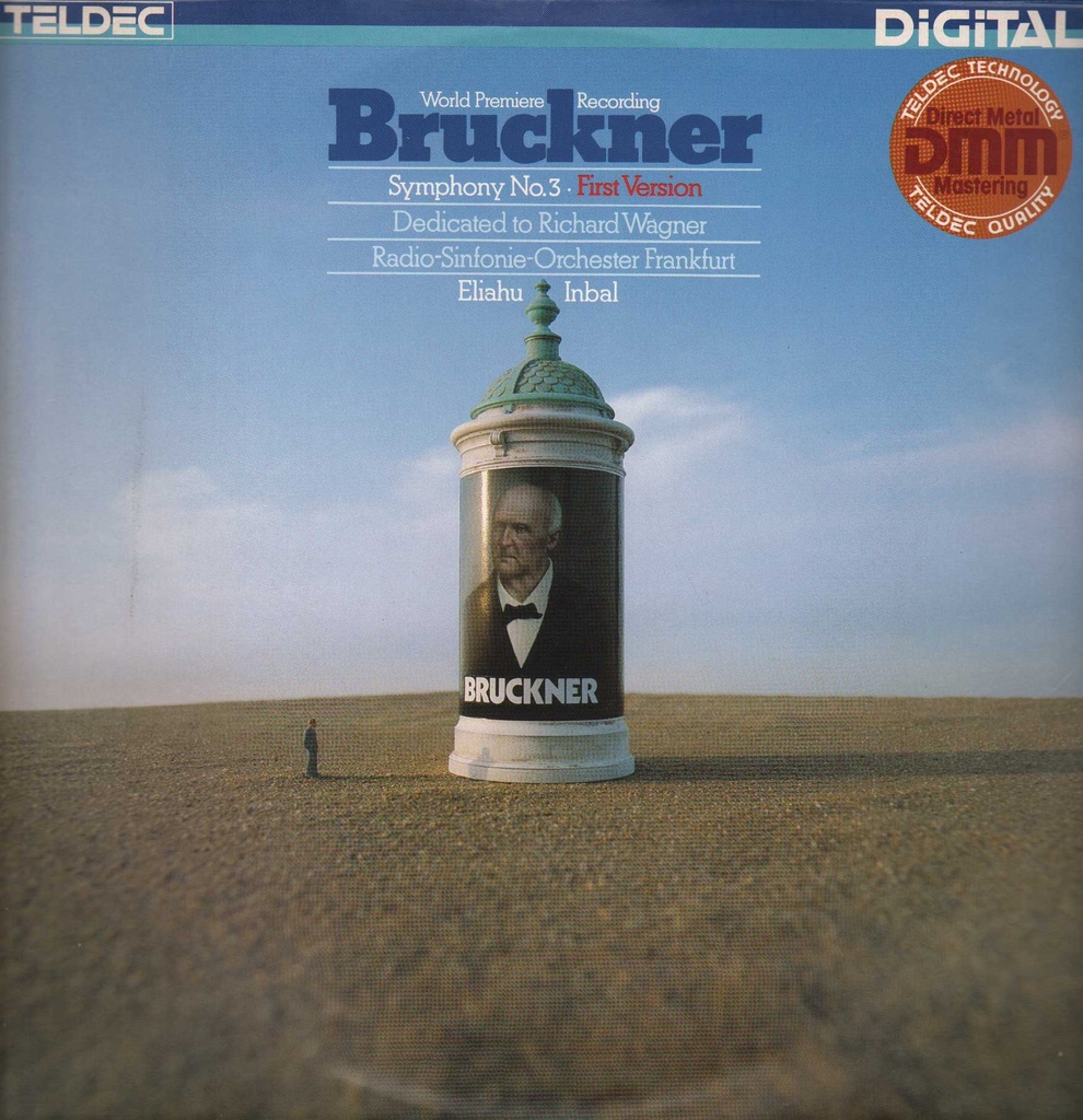 Symphony No. 3 First Version Lp 33 Giri Bruckner, Inbal