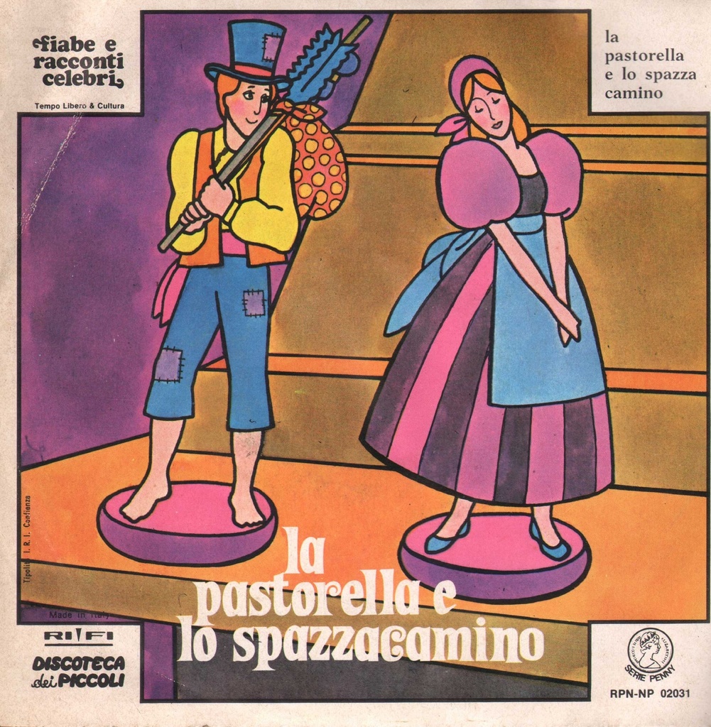 La Pastorella E Lo Spazzacamino Vinile 45 giri 7" Cino Tortorella