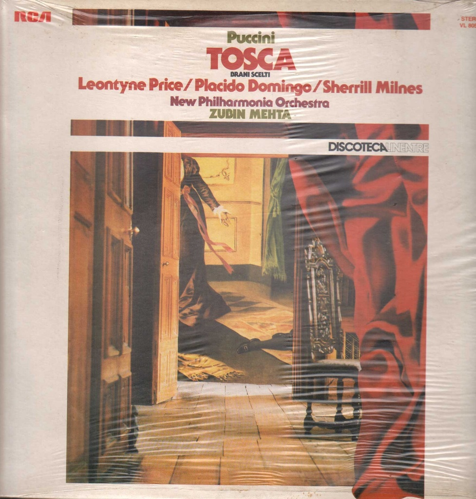 Tosca - Brani Scelti Lp 33 Giri Puccini, Price, Domingo