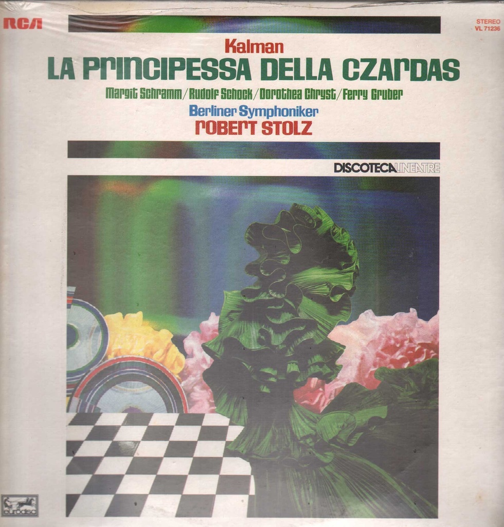 La Principessa Della Czardas Lp 33 Giri Emmerich Kalman