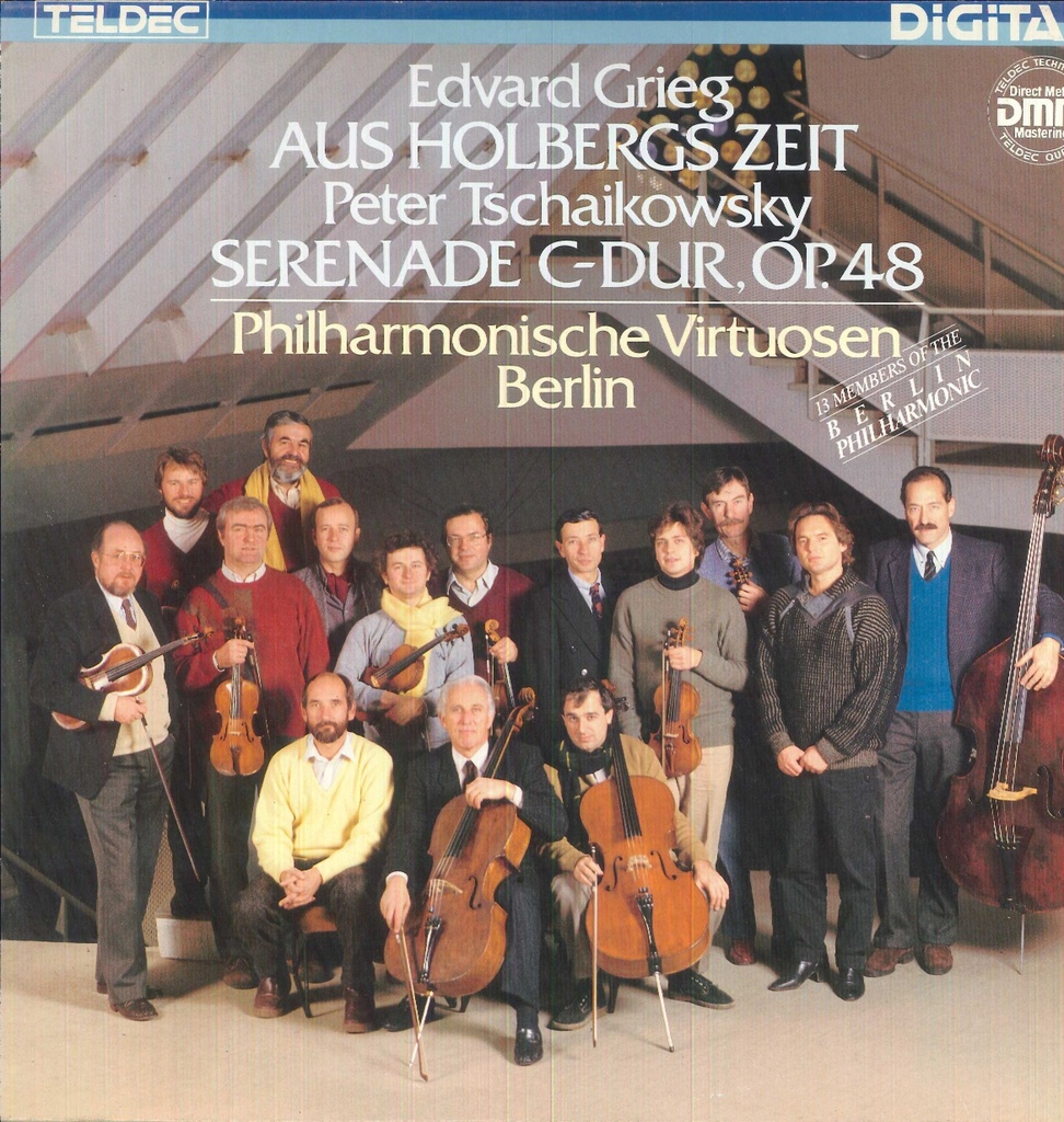 Aus Holbergs Zeit / Serenade C-Dur, Op. 48 Lp 33 Giri Grieg, Tchaikovsky