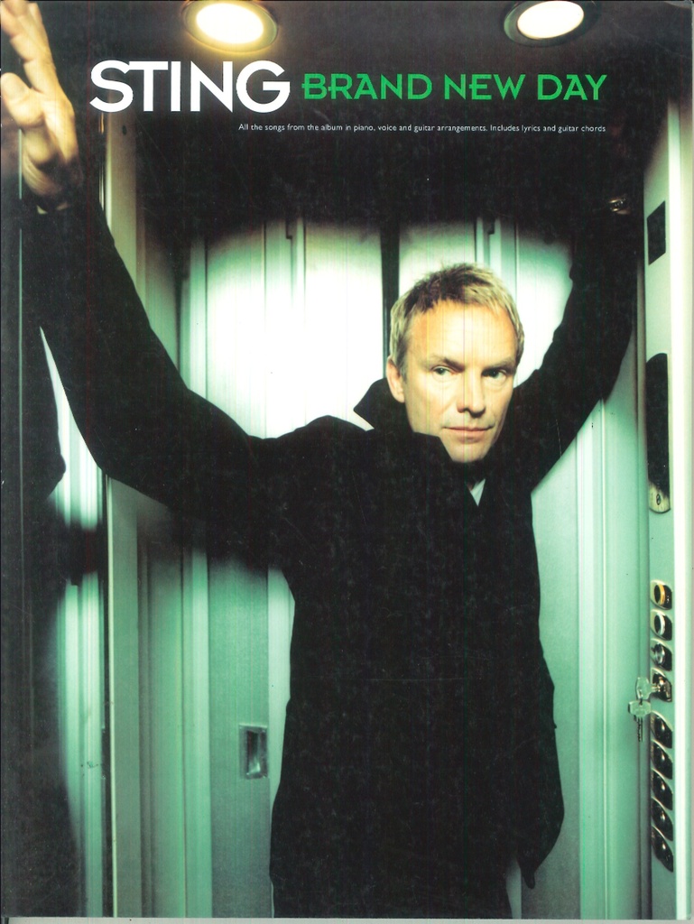 Sting Libro Spartito Brand New Day / EMI Nuovo 9780711979192