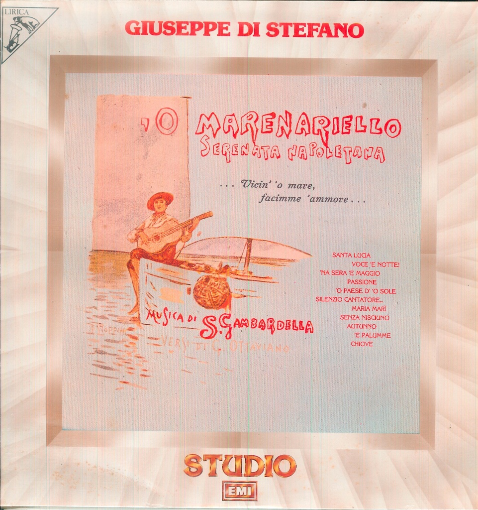 'O Marenariello Lp 33 Giri Giuseppe di Stefano