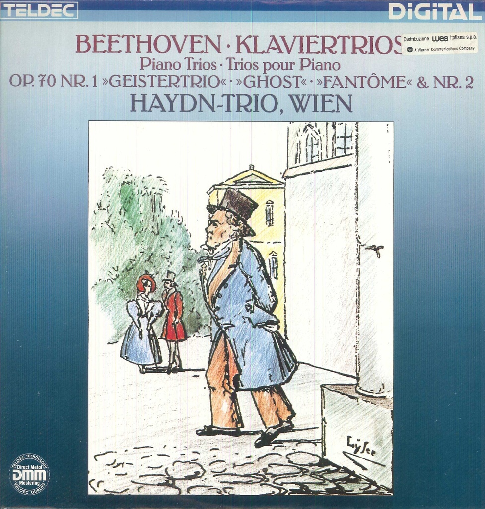 Klaviertrios Op. 70 Nr. 1 "Geistertrio" - "Ghost" - "Fantome" & Nr. 2 Lp 33 Giri Beethoven, Haydn Trio