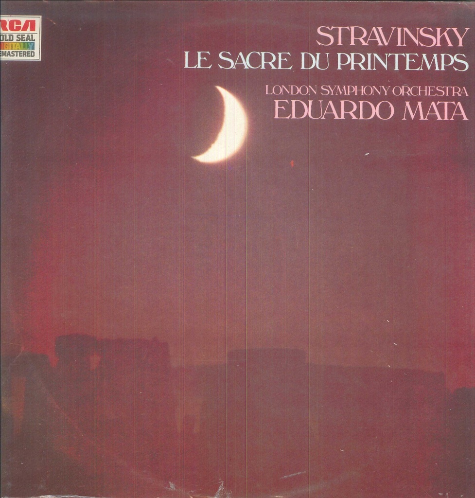 The Rite Of Spring Lp 33 Giri Stravinsky, Mata