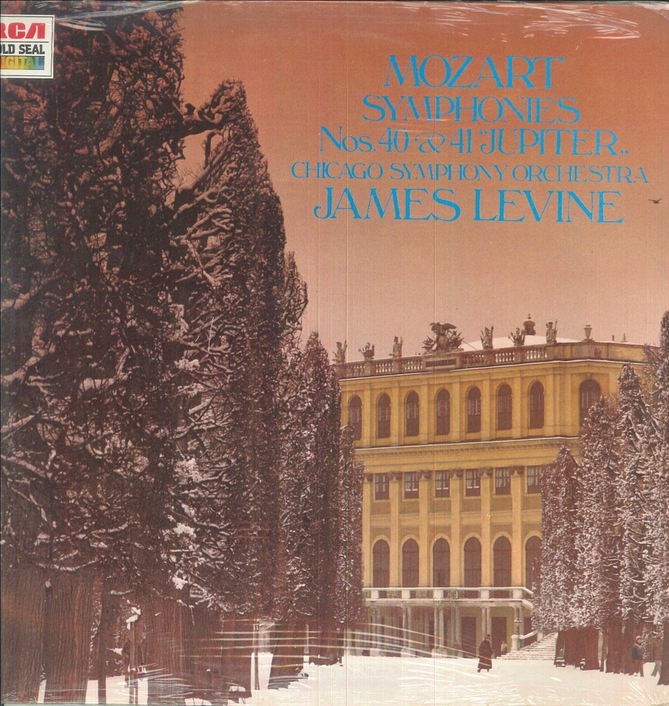 Symphonies Nos. 40 & 41 ''Jupiter'' Lp 33 Giri Mozart, Levine