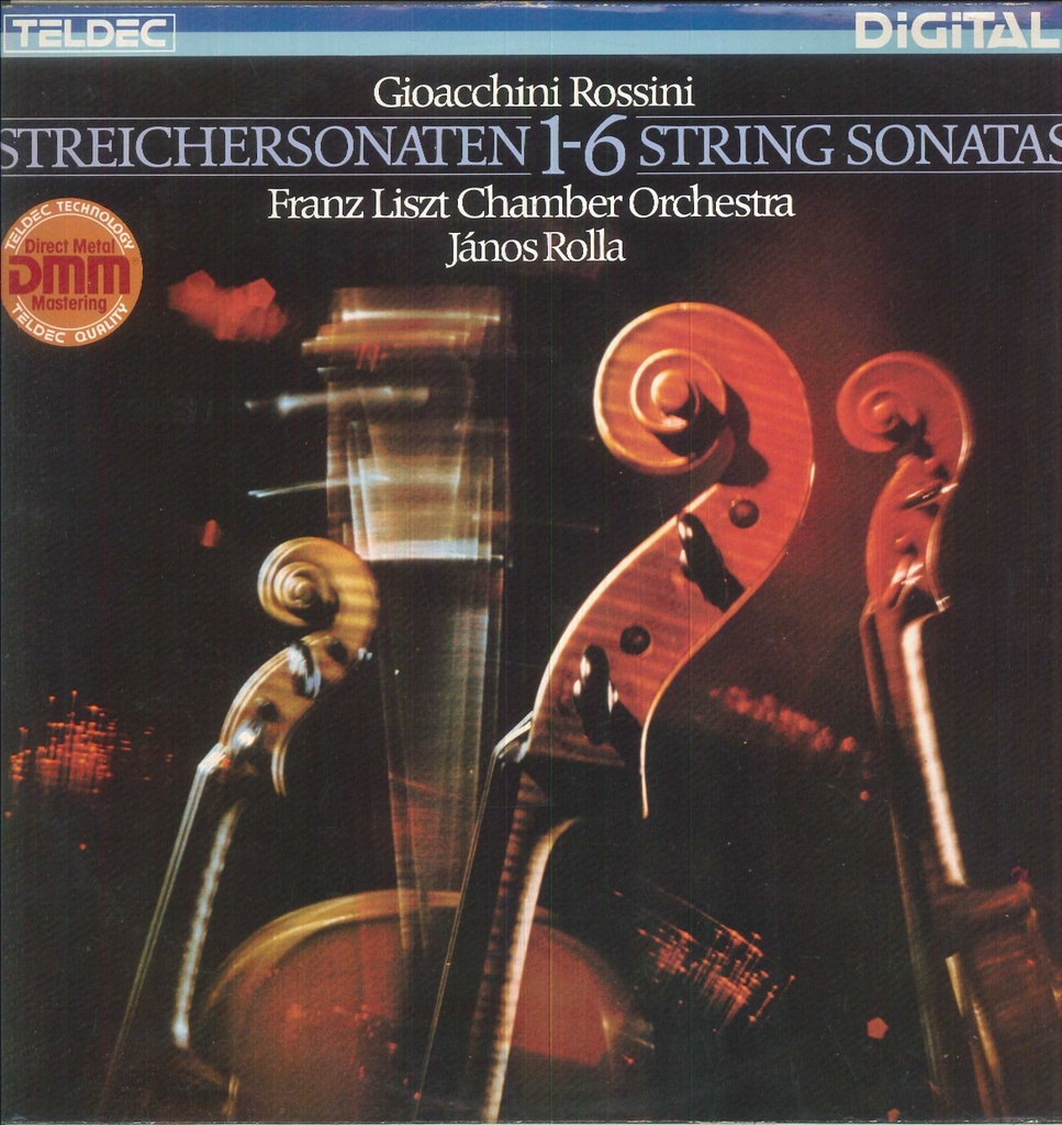 Streichersonaten 1-6 String Sonatas Lp 33 Giri Gioacchino Rossini