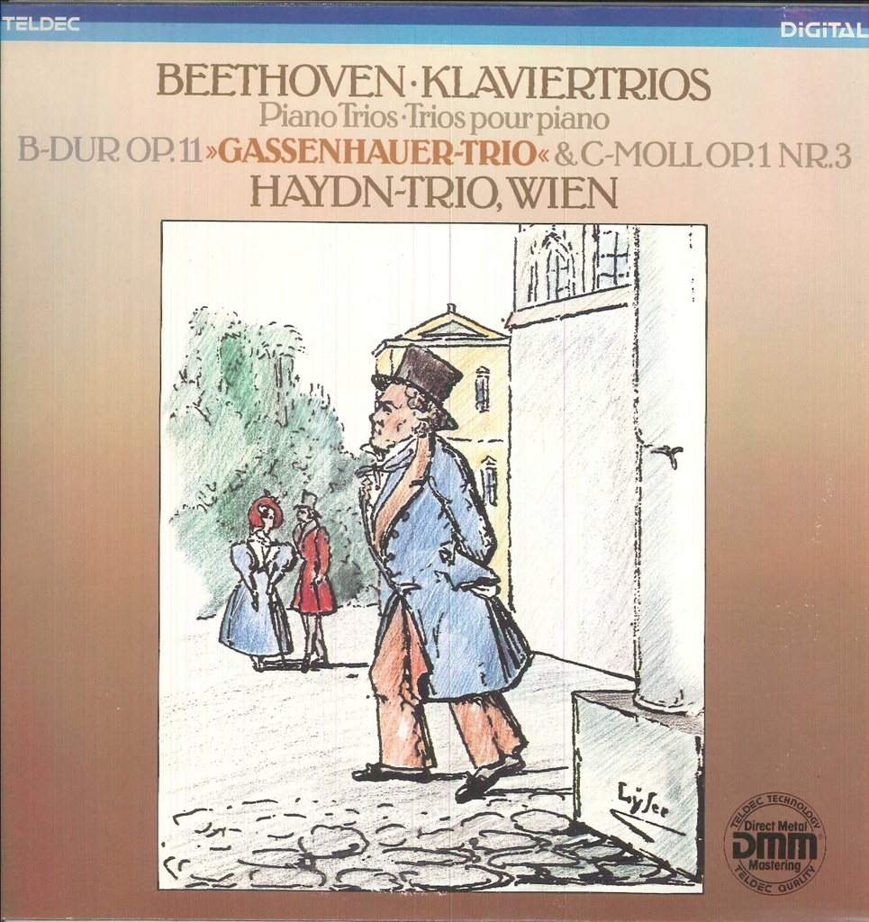 Klaviertrios B-dur Op. 11 "Gassenhauer-Trio"& C-moll Op. 1 Nr. 3 Lp 33 Giri Beethoven, Haydn-Trio