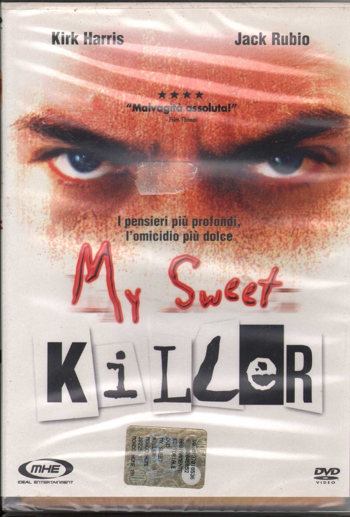 My Sweet Killer DVD Justin Dossetti / Sigillato 8032442207503