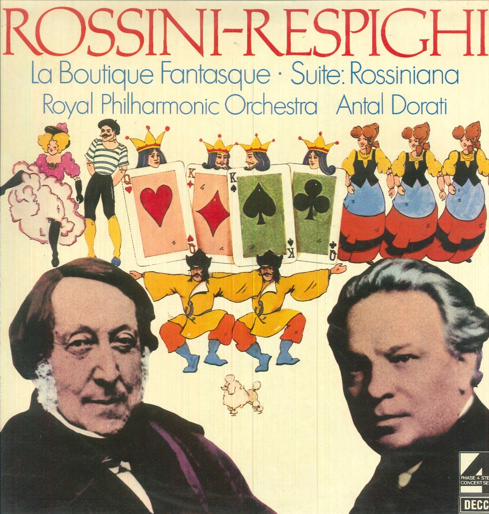 La Boutique Fantasque - Suite Rossiniana Lp 33 Giri Rossini, Respighi