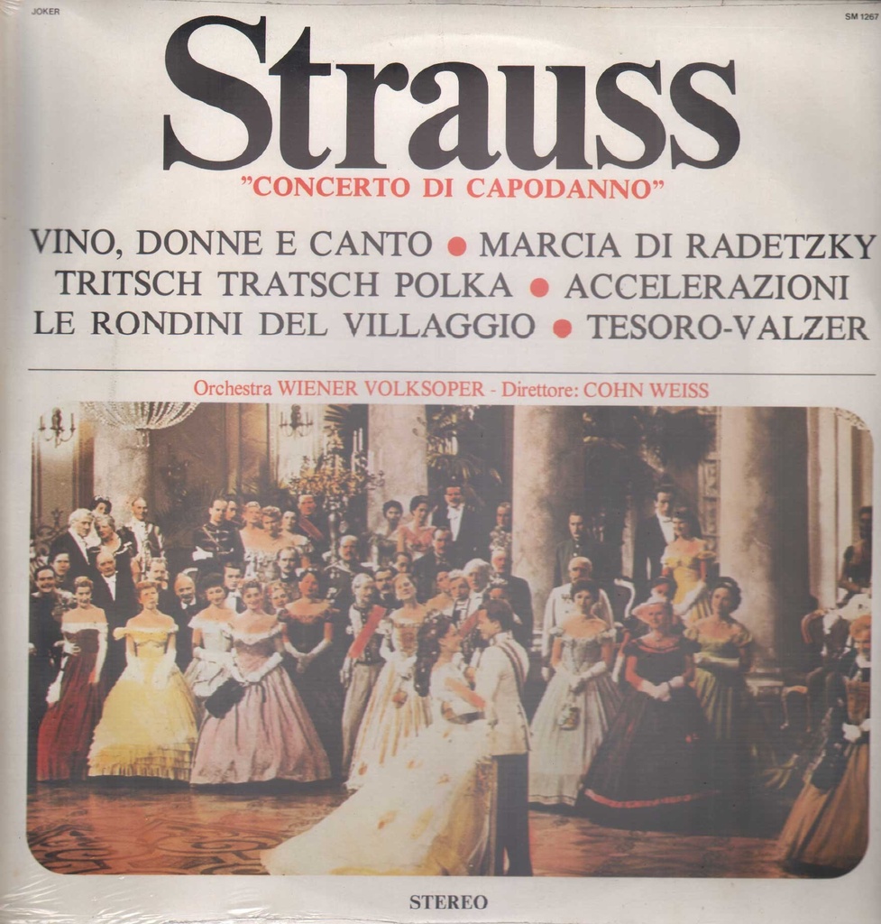 Concerto Di Capodanno Lp 33 Giri Strauss Jr., Weiss
