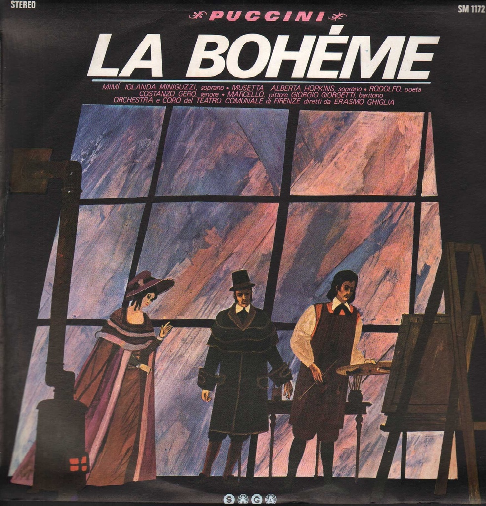 La Boheme Lp 33 Giri Giacomo Puccini