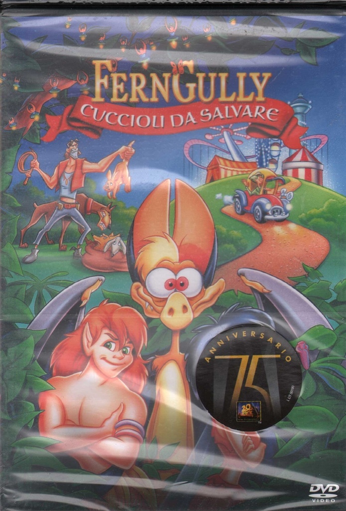 Ferngully - Cuccioli Da Salvare DVD Richard Tulloch / Sigillato 8010312047336