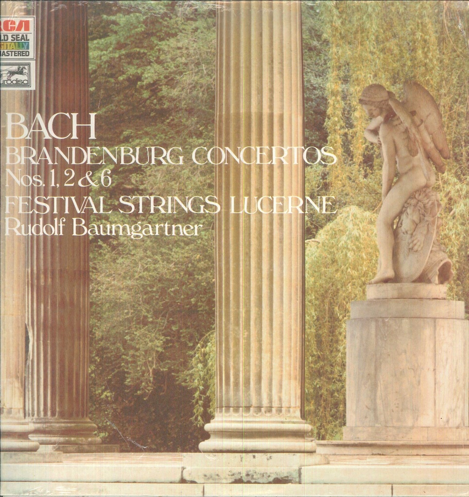 Brandenburg Concertos Nos. 1,2 & 6 Lp 33 Giri Bach, Baumgartner
