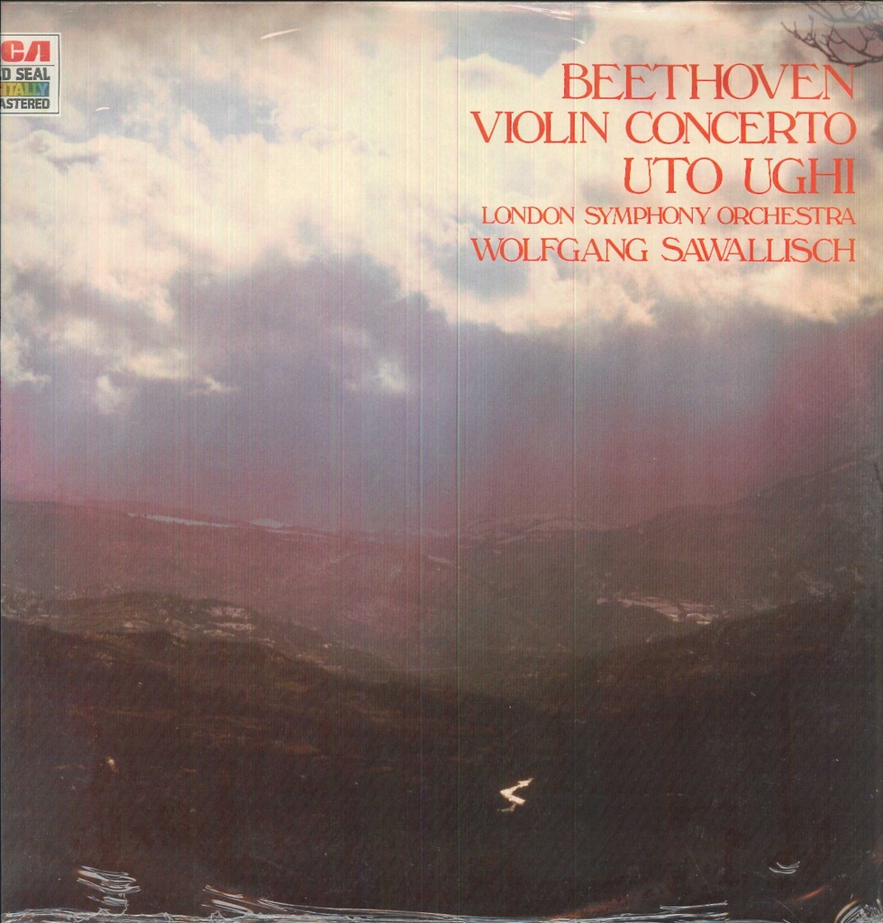 Violin Concerto Lp 33 Giri Beethoven, Ughi, Sawallisch