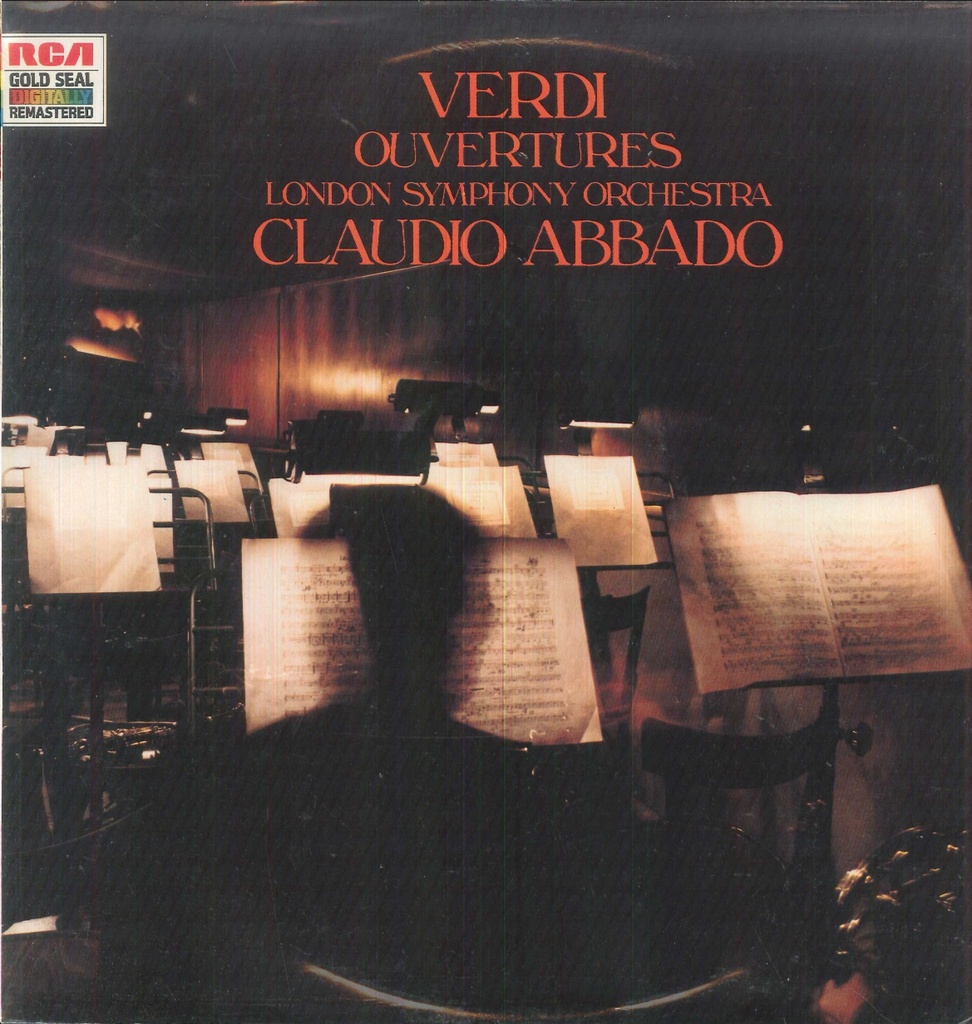 Verdi Ouvertures Lp 33 Giri Verdi, Abbado