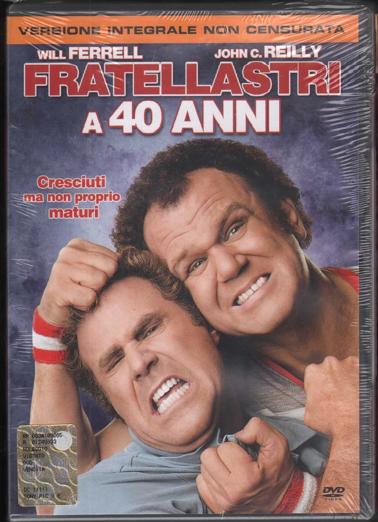 Fratellastri A 40 Anni DVD Adam Mckay / Sigillato 8013123030856