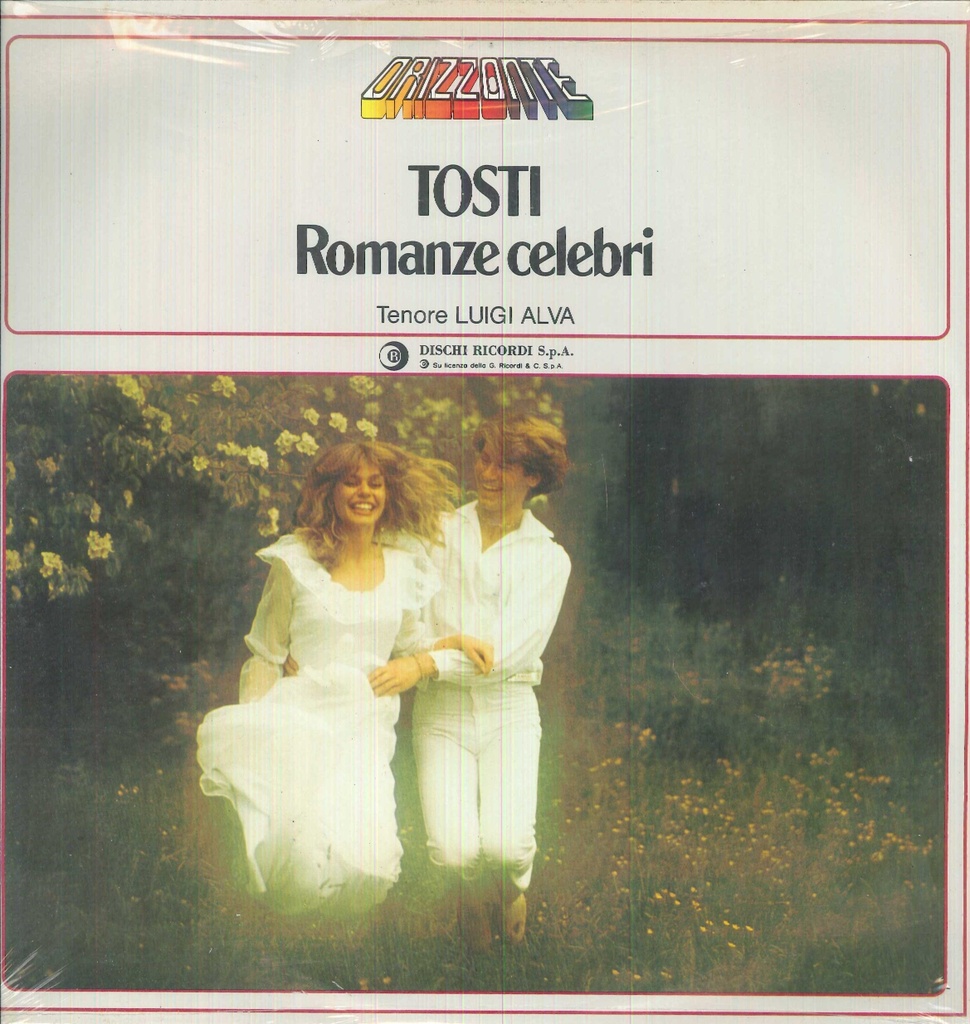 Romanze Celebri Lp 33 Giri Tosti, Alva