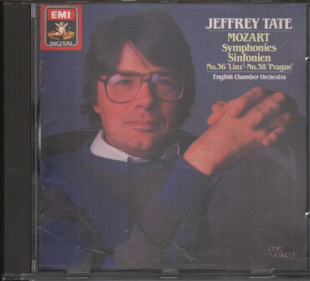 Sinfonien No. 36 "Linz" - No. 38 "Prague" CD Jewel Box Mozart, Tate