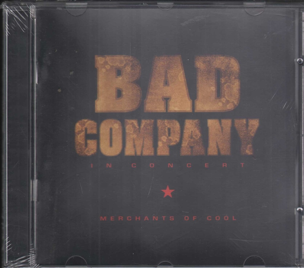 In Concert: Merchants Of Cool CD Jewel Box Bad Company