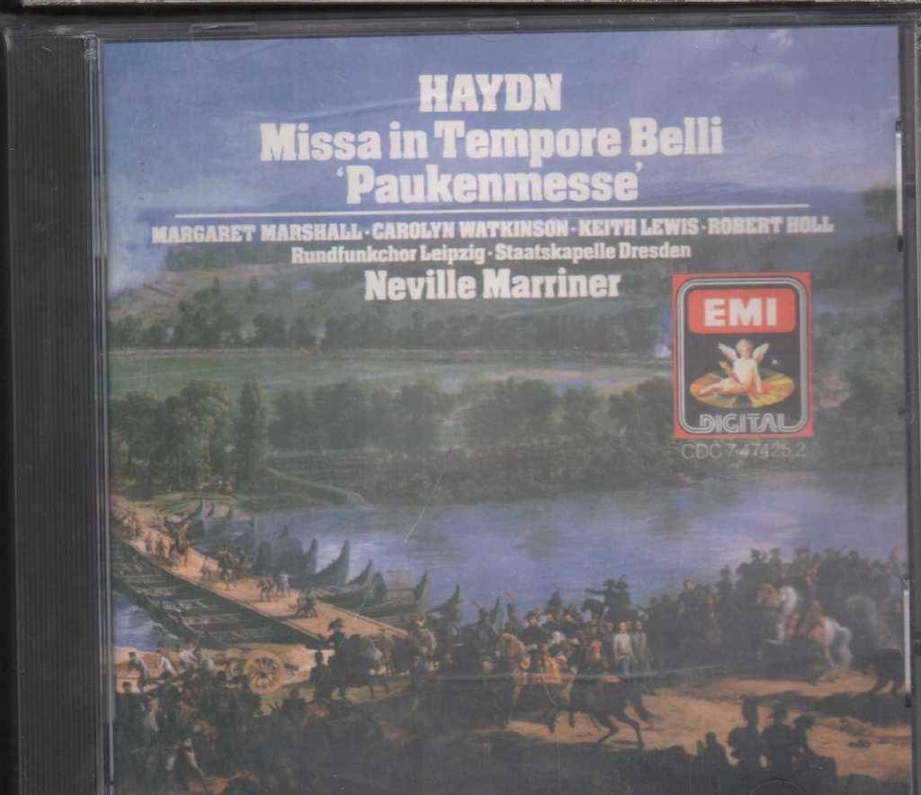 Missa in Tempore Belli Paukenmesse CD Jewel Box Haydn, Marshall, Marriner