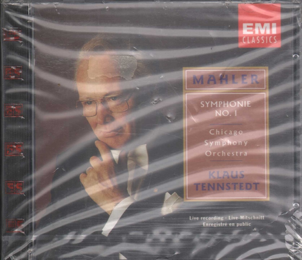 Symphonie No. 1 CD Jewel Box Mahler, Tennstedt