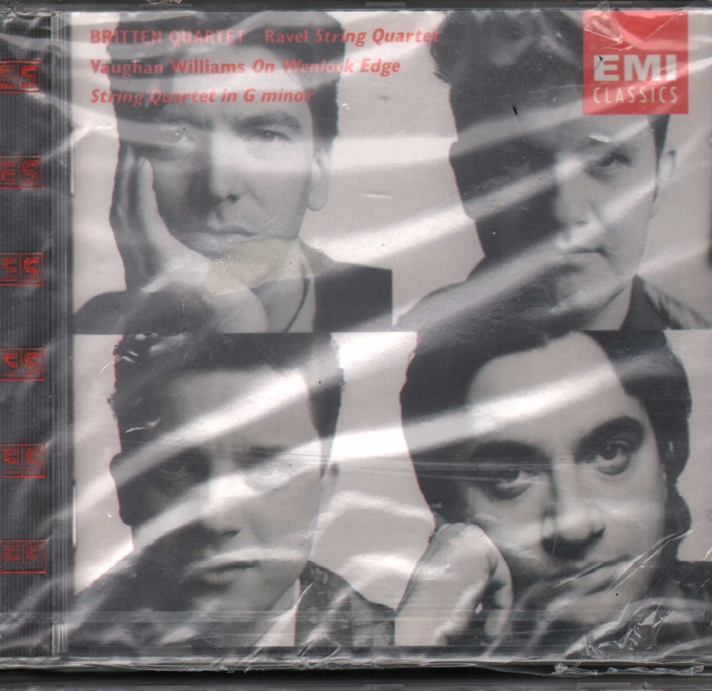 Ravel and Vaughan Williams: String Quartets CD Jewel Box Britten Quartet