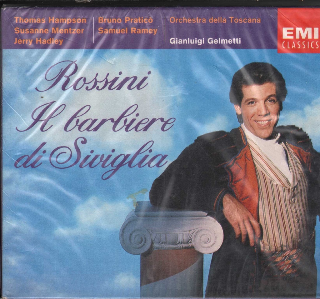 Il Barbiere Di Siviglia Box 3 CD Rossini, Hampson, Gelmetti