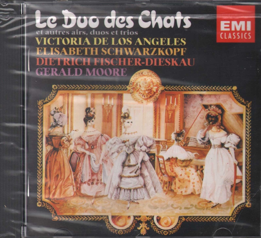 Le Duo Des Chats CD Jewel Box De Los Angeles, Schwarzkopf, Moore