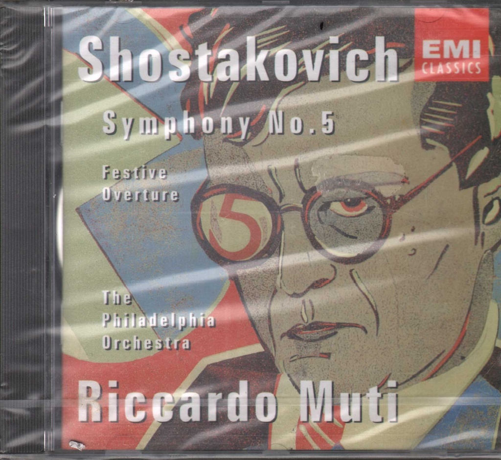 Symphony No. 5 / Festive Overture CD Jewel Box Shostakovich, Muti