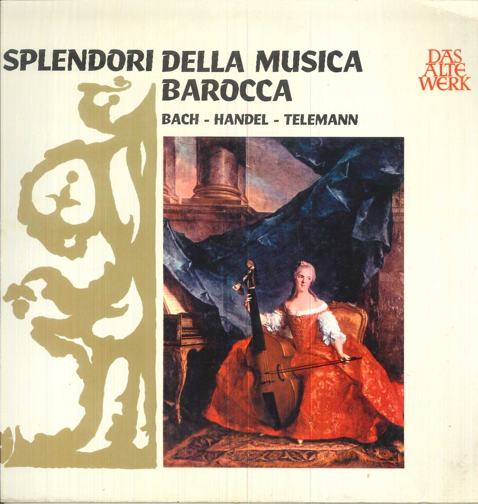 Splendori Della Musica Barocca Lp 33 Giri Bach, Handel, Telemann