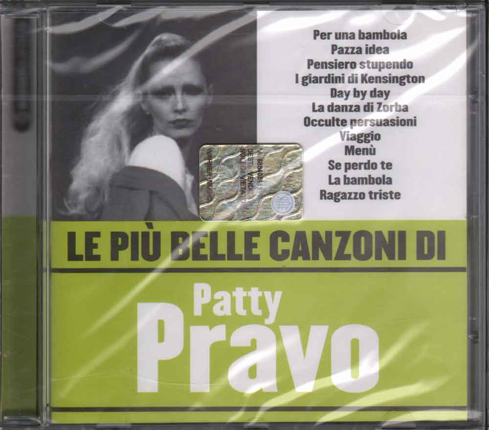 Le Piu' Belle Canzoni Di CD Jewel Box Patty Pravo
