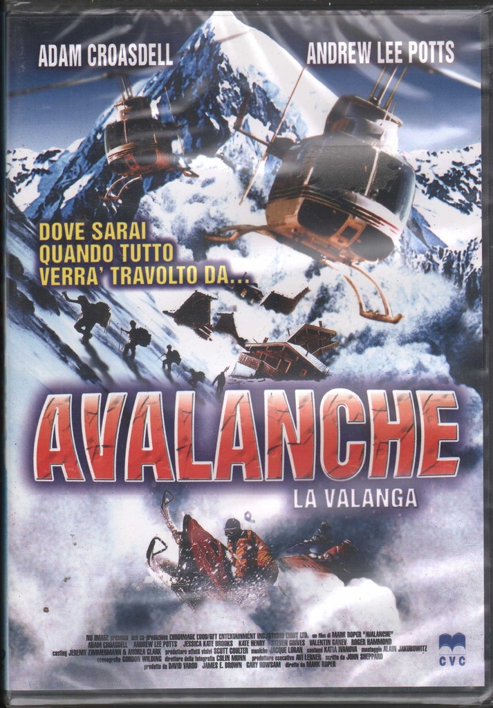 Avalanche - La Valanga DVD Mark Roper / Sigillato 8024607007615